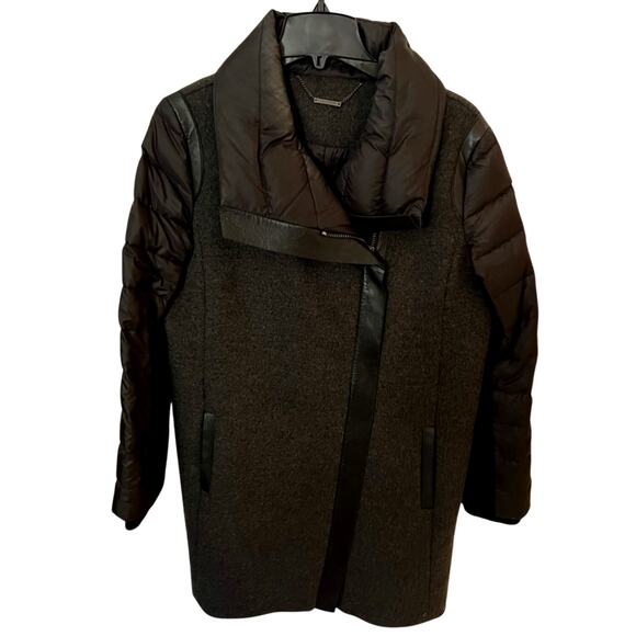 Elie Tahari Wool Blend Long Coat - Picture 1 of 8